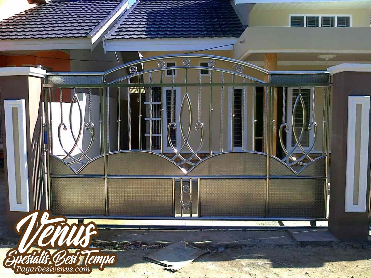 Model Pagar Rumah Stainles Desain Rumah Minimalis Terbaru Tahun Ini