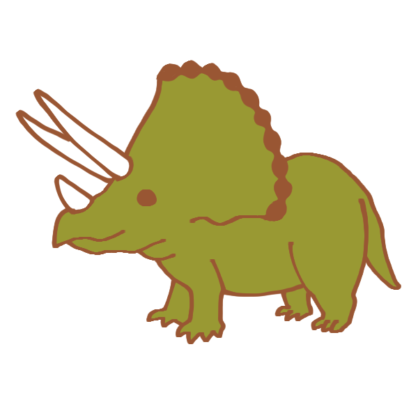 すべての動物の画像 最新のhdイラスト トリケラトプス