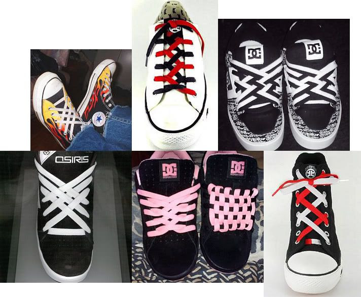 61 Cool Ways To Tie Laces On Converse Tie Ways On To Cool Laces