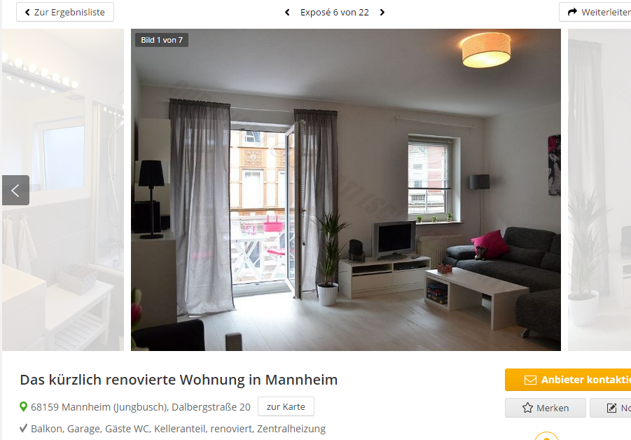 Wohnungen Mannheim : Wohnungen Angebote in Mannheim