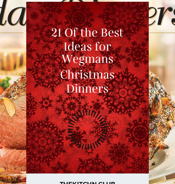 Wegmans Christmas Menu - Wegmans Menu Magazine Our First ...