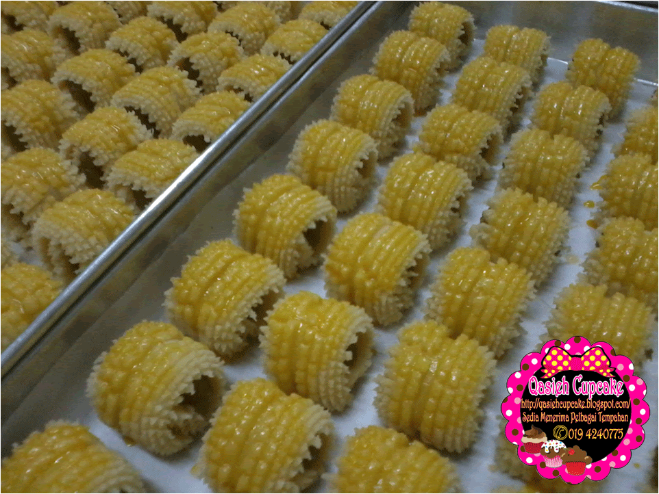 Qasieh Cupcake ♥: Tart Jem, Tart Jem Apple dan Biskut 
