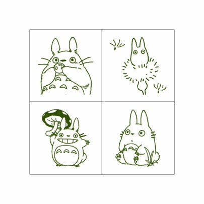 コンプリート トトロ ぬりえ