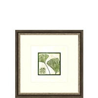 Framed botanical wall art in duet II