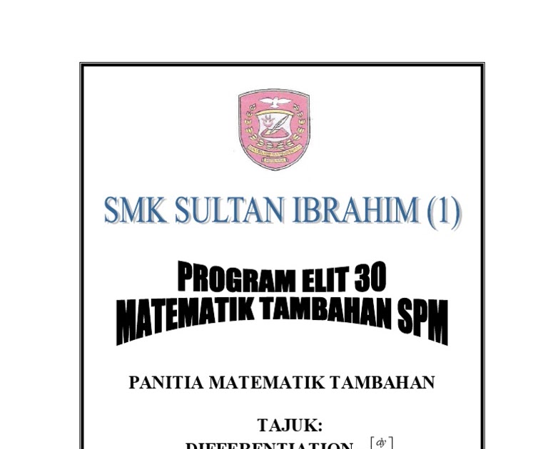 Soalan Addmath Spm - J Kosong v