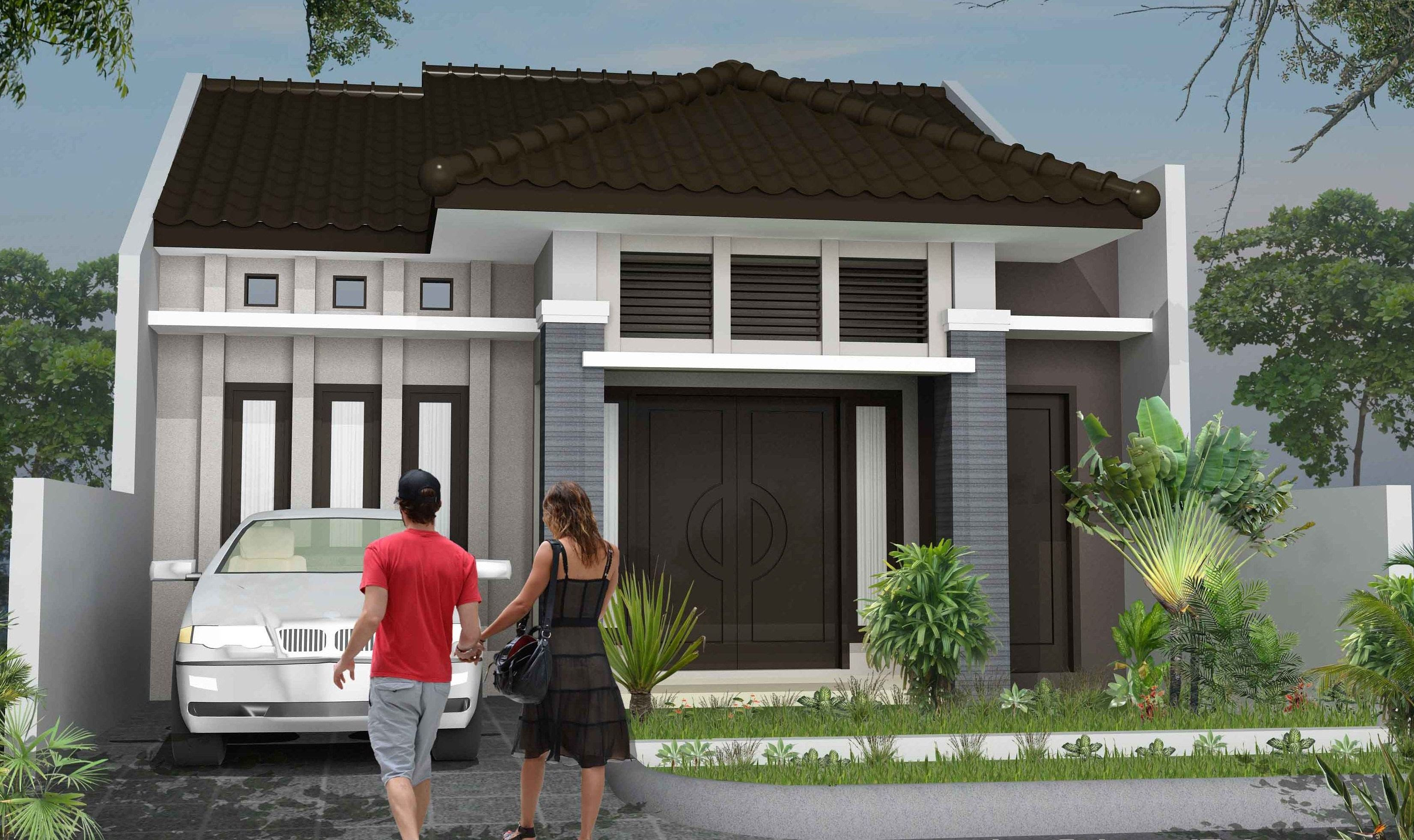 65 Desain  Rumah  Minimalis Ukuran  6x10 Desain  Rumah  