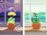 The most important app on my phone is an adorable plant that reminds me to drink water