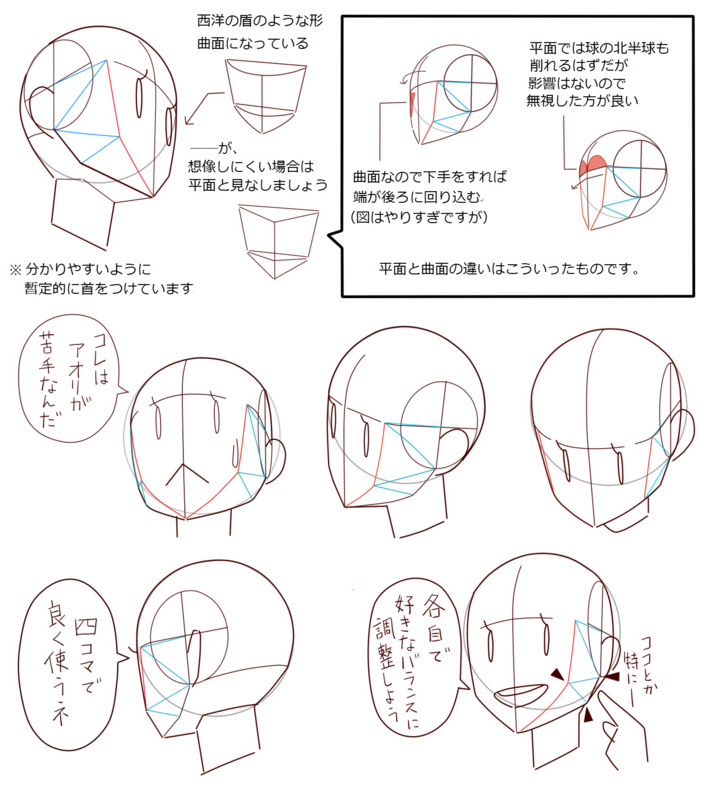 50 イラスト 頭 大きくなる アニメ画像