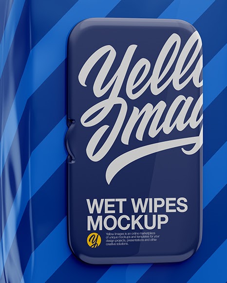 Download Download Wet Wipes Pack With Plastic Cap Mockup Psd