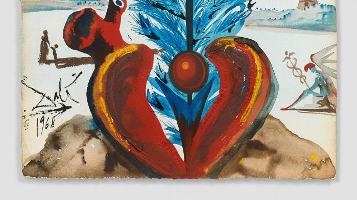 Enchères Salvador Dali : quinze gouaches vendues pour 1,2 million d'euros