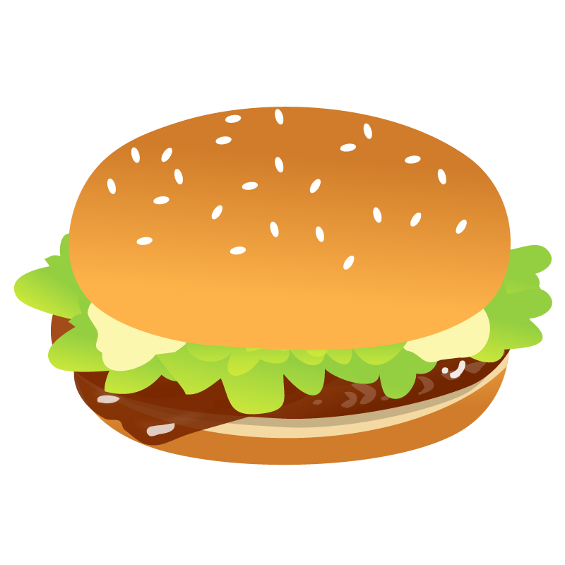 新鮮なハンバーガー イラスト フリー ただのディズニー画像