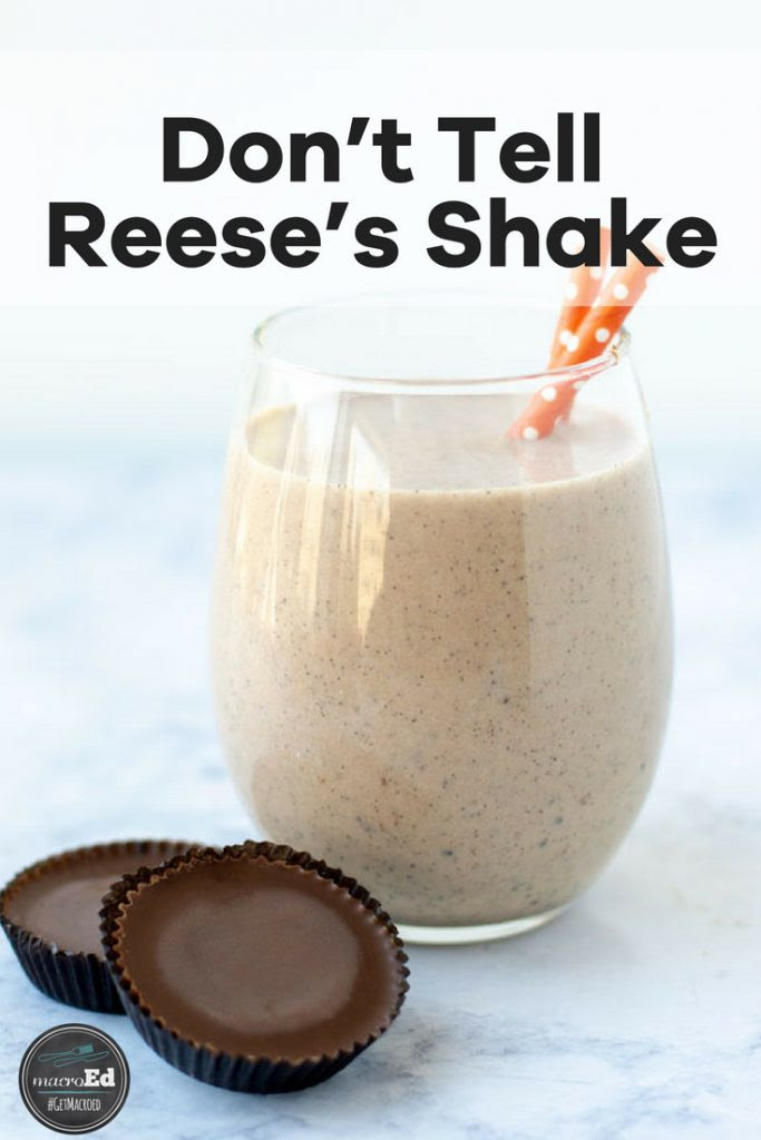 So you can come back and make this tasty reese's peanut butter cup milkshake recipe! Don T Tell Reese S Peanut Butter Shake Getmacroed