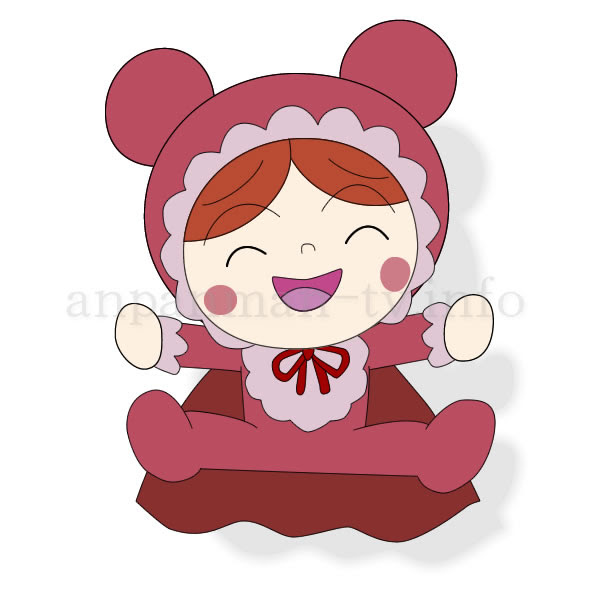 無料イラスト画像 無料ダウンロードイラスト あかちゃん まん 画像