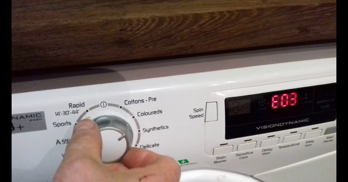 Resetear Lavadora Otsein Hoover | Cocinemos felizmente