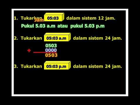 AZIMAT MATEMATIK: SIRI 2 : PEMAHAMAN SISTEM 12 DAN 24 JAM