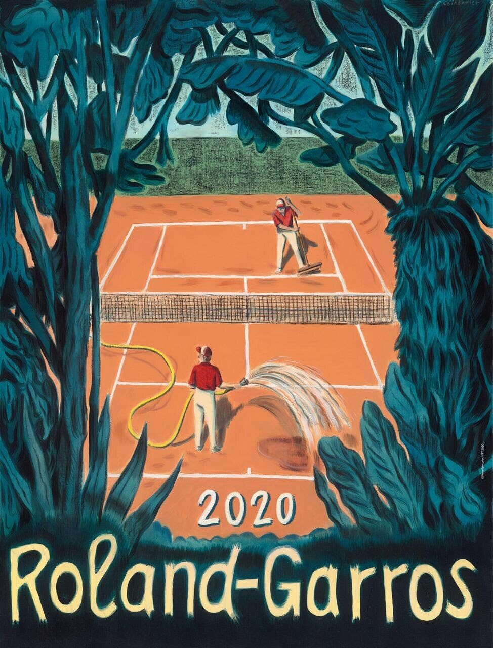 Présentation exclusive de l'affiche officielle pour l'open de france roland garros 2021 qui aura lieu du 17 mai au 6 juin. La Belle Affiche Du Tournoi De Tennis De Roland Garros Le Parisien