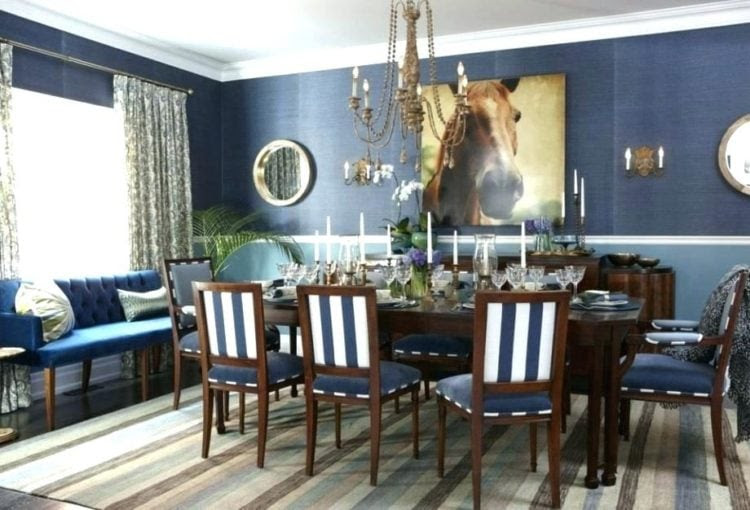 Paint the walls above and below the chair rail. Are Two Tone Walls Making A Comeback Here Are 20 Examples