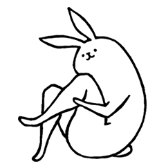 ユニークゆるい おもしろ うさぎ イラスト かわいいディズニー画像