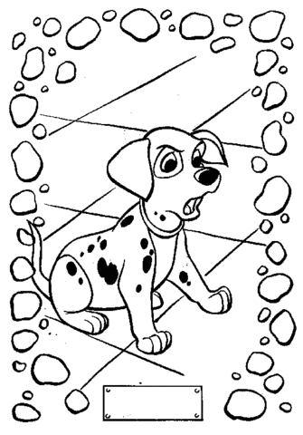 If you have a coloring page and want to share with others click here. 101 Dalmatians Coloring Pages Free Coloring Pages