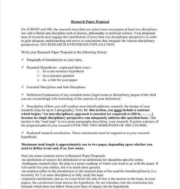 biology thesis proposal example