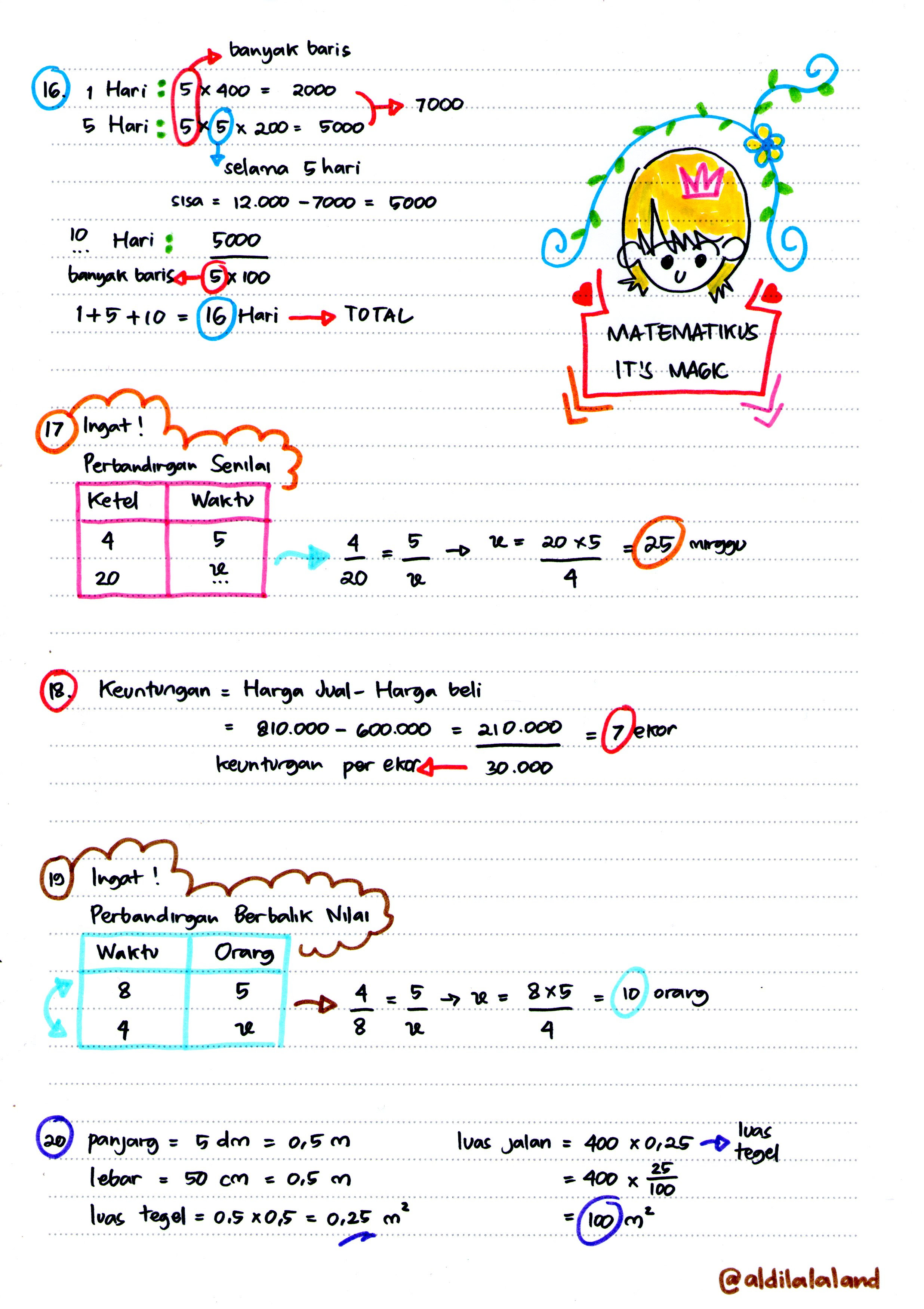 Contoh Soal Ujian Anak Tk