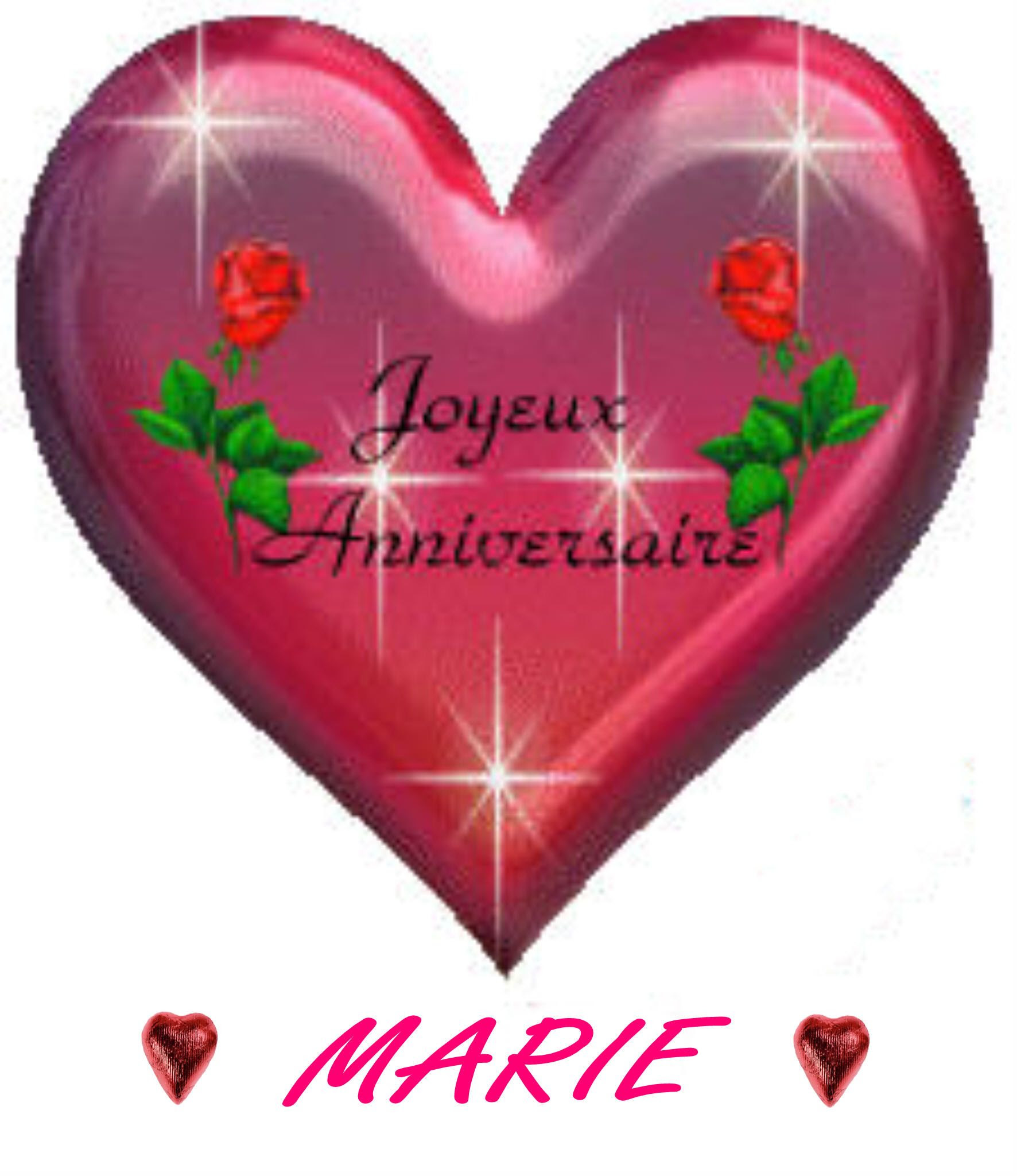 Carte Joyeux Anniversaire Sandrine Maris