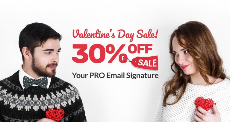 30 OFF your PRO Email Signature