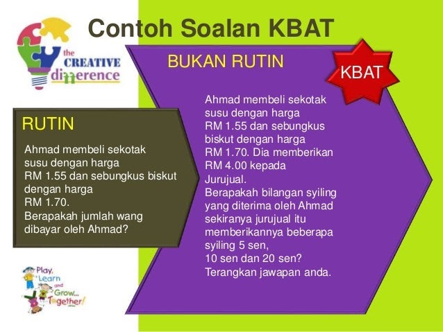 Contoh Soalan Bukan Rutin Matematik - Soalan f