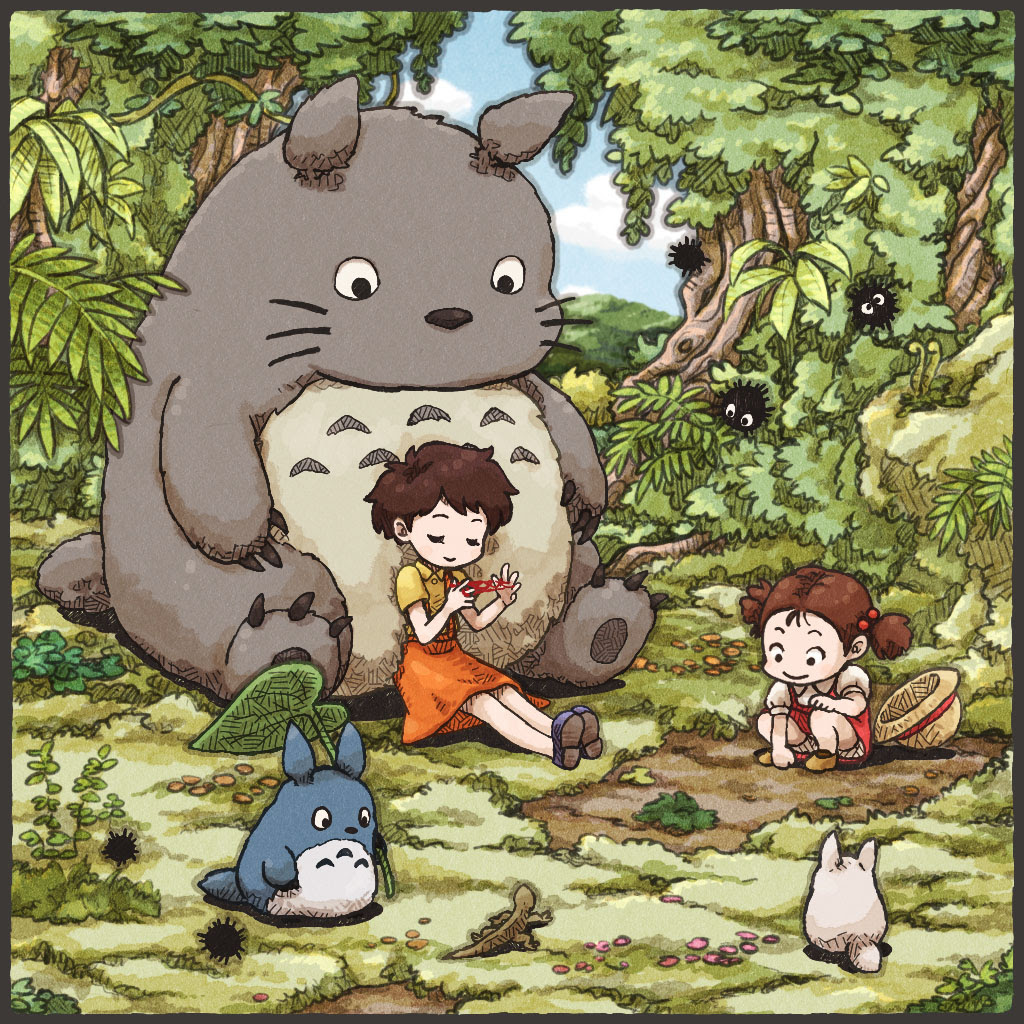 最高のイラスト画像 最高トトロ イラスト 無料