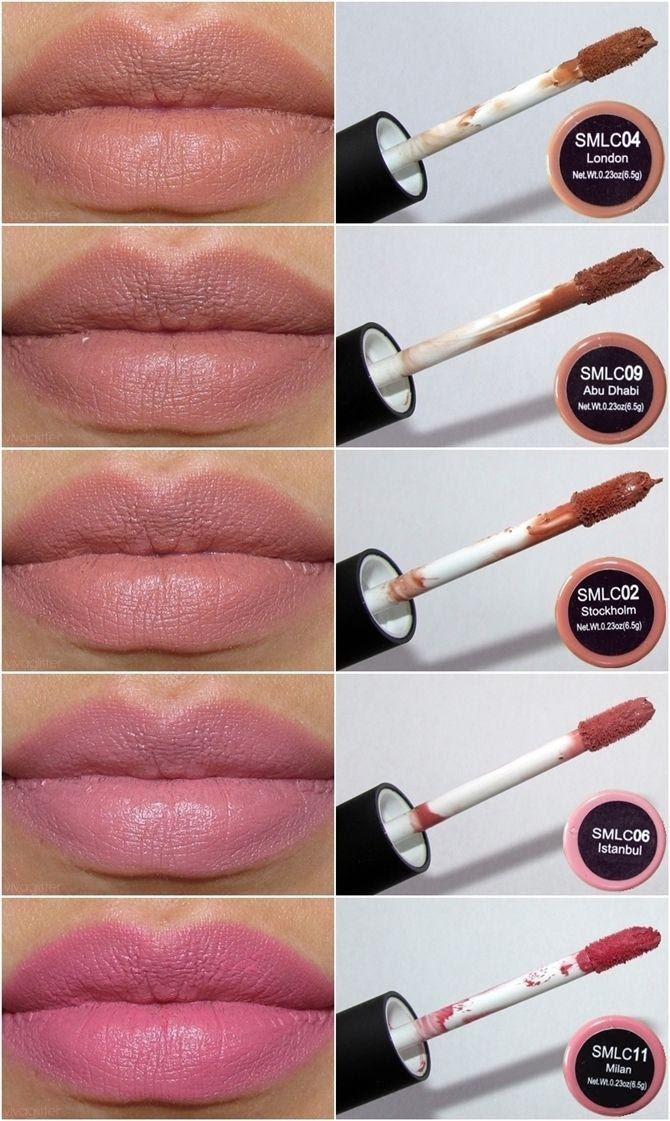 Nyx Lipstick Soft Matte Lip Cream Swatches Matte