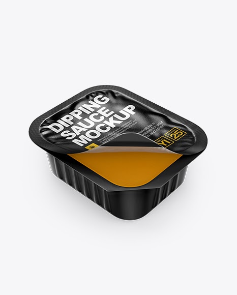 Download Hot Mustard Dipping Sauce Mockup (High-Angle Shot ...