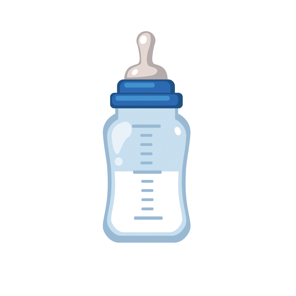 Download Silhouette Baby Bottle Vector - cleointeriores