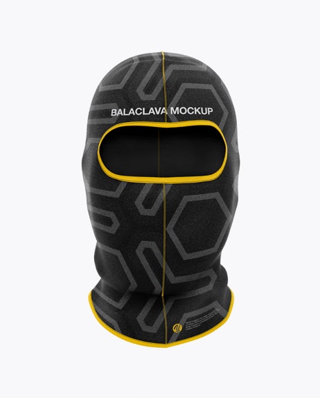 Download Balaclava Mockup - Front View | Mockup Design O Que É