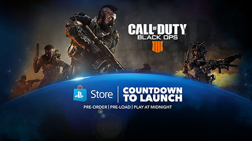 CALL OF DUTY BLACK OPS | PS STORE | COUNTDOWN TO LAUNCH | PRE-ORDER | PRE-LOAD | PLAY AT MIDNIGHT