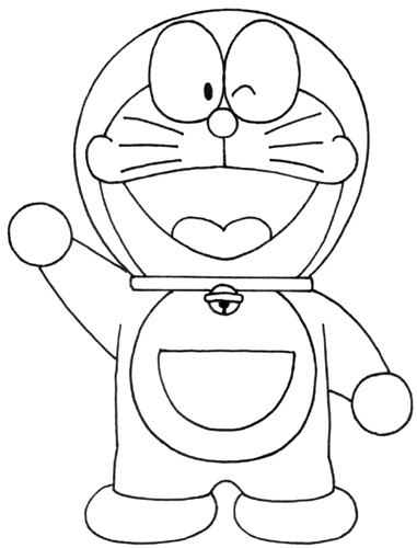 画像 ドラえもん イラスト 白黒 ドラえもん イラスト 無料 白黒