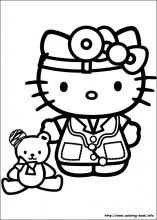 Welcome to our hello kitty coloring pages! Hello Kitty Coloring Pages On Coloring Book Info