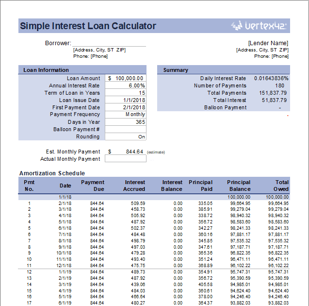 Emi Calculator For Home Loan In Excel Format NOALIS