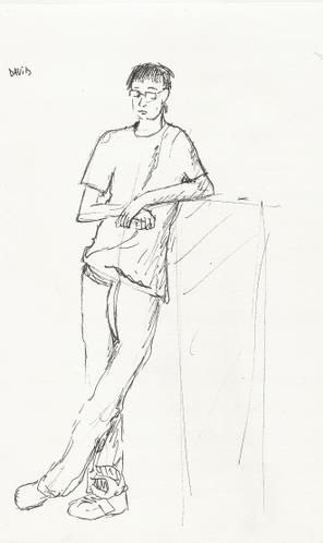 Surface portant une représentation faite à l'aide d'un matériel d'écriture. Cour De Dessin David Le Blog De Thym