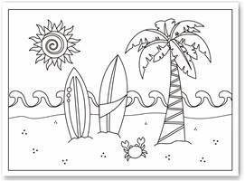 And here are the links to our other seasonal coloring pages: Summer Coloring Sheets