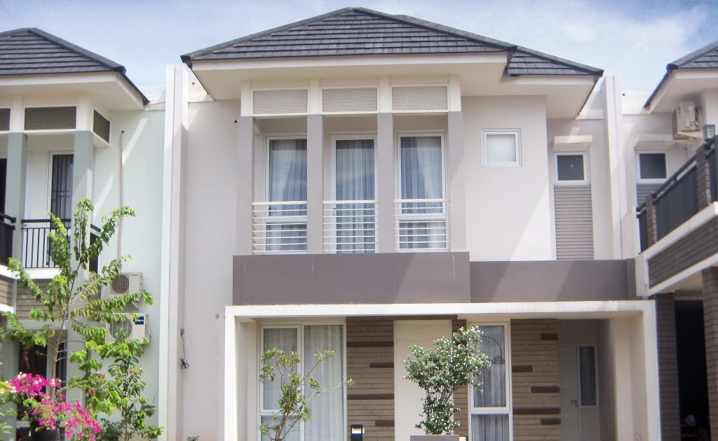 10 Warna Cat  Exterior  Rumah  Minimalis 