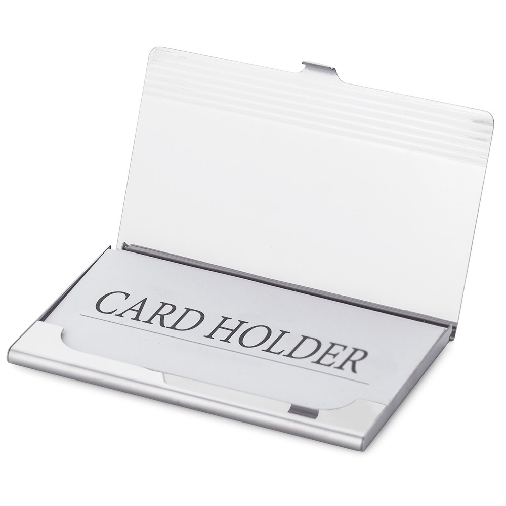 Stainless steel business card holder come with tight clips at the edges to prevent the cards from falling and are also great choices to give as gifts to your loved ones. Onyx Art Football Stainless Steel Business Card Holder Peter S Of Kensington