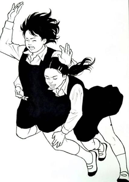 飛び降りる イラスト 飛び降りる ポーズ イラスト