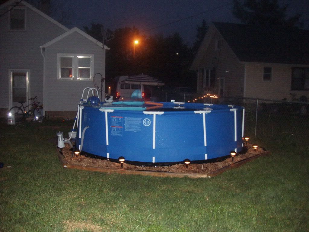 The Croppin' Cabin How to Maintain A MetalFrame Intex Pool