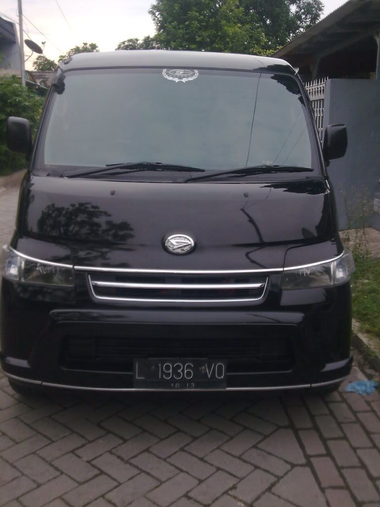 Kumpulan Modifikasi Mobil Grand Max Hitam Terbaru  Modifotto