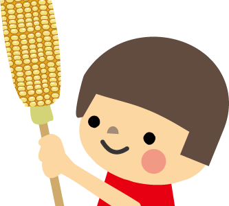 √画像をダウンロード 焼き とうもろこし イラスト 325517