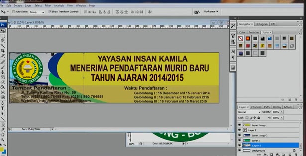 Contoh Brosur Corel Draw X5 - Hontoh