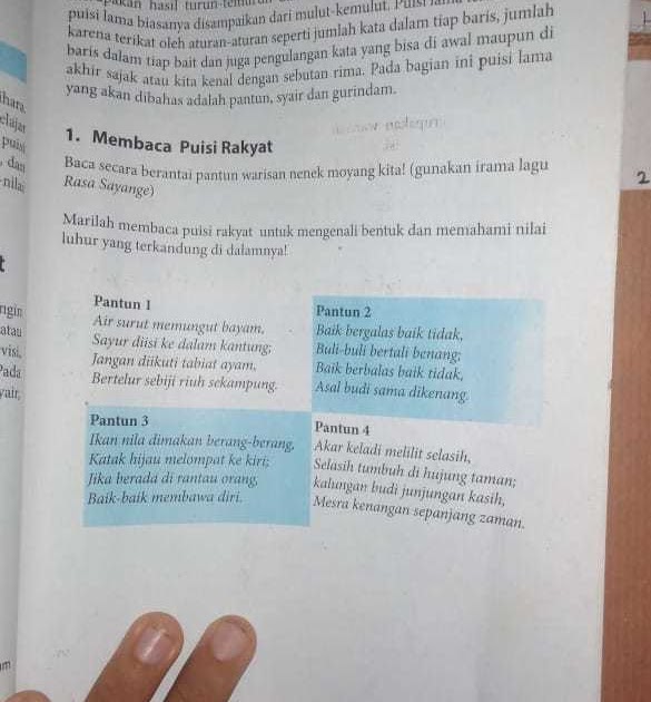 Ciri Ciri Gurindam / Ciri Ciri Puisi Rakyat Pantun ...