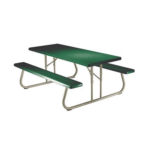 amazon.com : lifetime 22123 folding picnic table, 6 feet