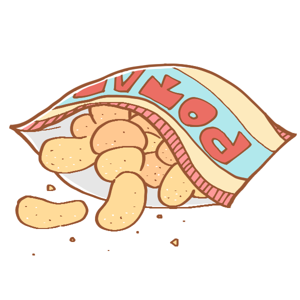 ほとんどのダウンロード スナック菓子 イラスト イラスト画像