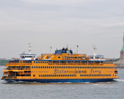 Staten Island Ferry boat in New York City